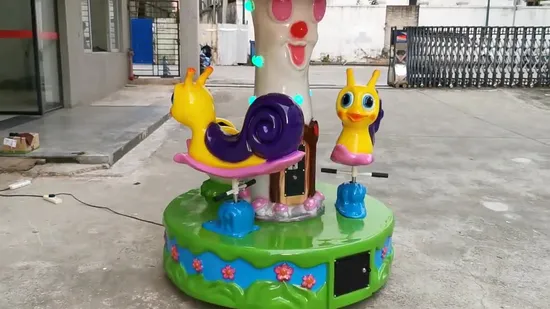 Carrusel pequeño de 3 plazas para caballos en venta