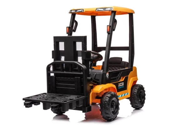 Nuevo coche de juguete eléctrico con carretilla elevadora para niños de 12 V con licencia JCB y control remoto de 2,4 G.