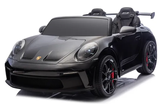 Potente vehículo para montar con licencia Porsche, con motor 4853 de 24 V y ruedas neumáticas.