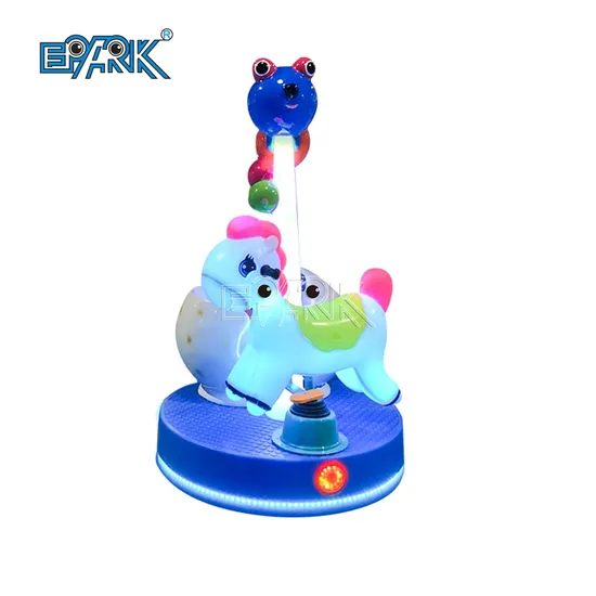 Carrusel para 2 personas, mini parque de atracciones, equipo para niños.