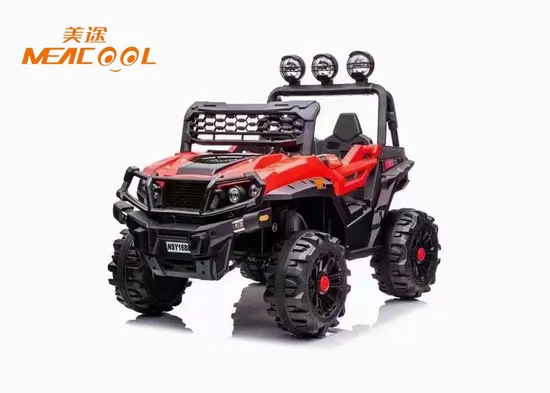 Coche eléctrico para niños de 10 años con control remoto y rueda eléctrica para montar, todoterreno de 12 V con licencia, ideal para niños de 2 plazas