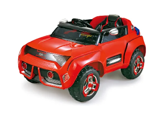 Coche eléctrico de juguete para niños con licencia para montar en coche.