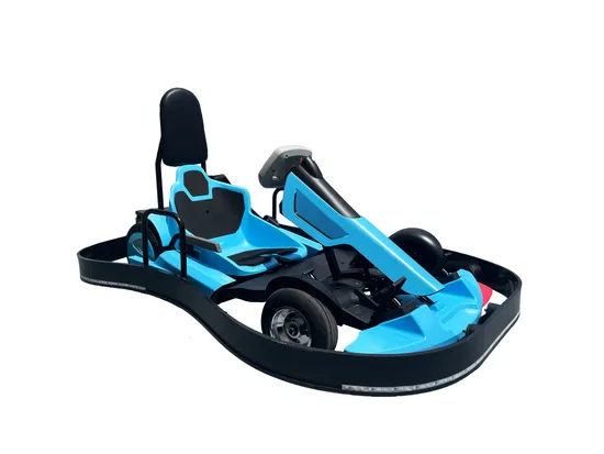 Karts eléctricos de doble freno y doble pedal de alta velocidad de 35 km/h para niños y adultos.